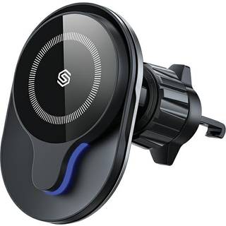 Sodi C50 Magnetisk trådløs oplader / bilholder - MagSafe-kompatibel - Sort