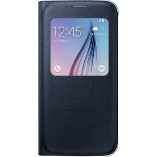 Samsung S-View Flip Cover til Samsung Galaxy S6 - Sort safir