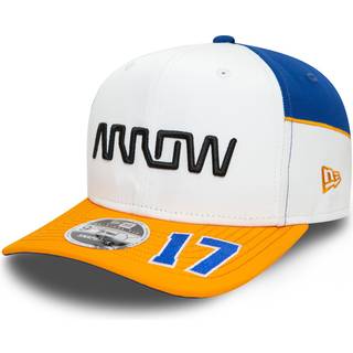 McLaren Racing Arrow Indycar Kyle Larson White 9FIFTY Original Fit Snapback Cap newera adult unisex White newera adult unisex White newera adult unise - Sm