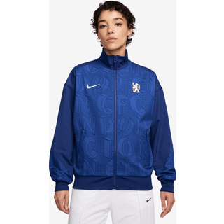 Chelsea FC Strike Nike Dri-FIT Anthem-fodboldjakke til kvinder - blå - L (EU 44-46)
