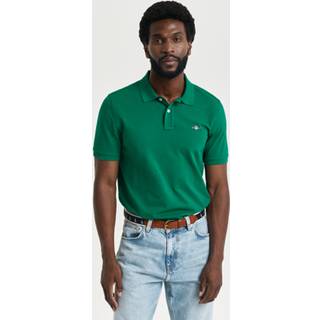GANT Herre Regular fit Shield Piqué poloskjorte (S)