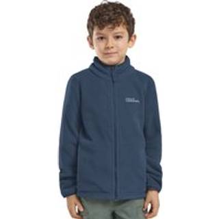 Jack Wolfskin Kid's Taunus Jacket Fleecejakke Børn størrelse 92 farve blå