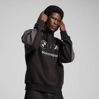 Men&#39;s Puma BMW M Motorsport Lifestyle Hoodie, Black, Clothing - Black - M