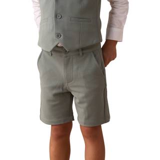Angel & Rocket Angel & Rocket Green Benjamin Smart Textured Shorts