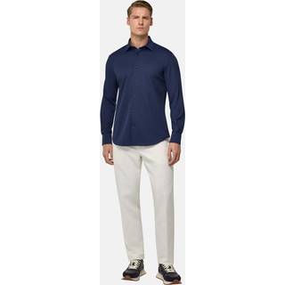 BOGGI MILANO Herren Hemd blau