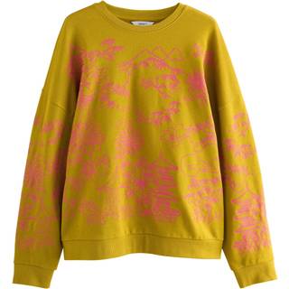 Next Graphic Tryk All-Over Premium Udsmykket Broderi Orientalsk Sweatshirt