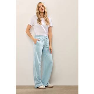 Lts Tall Blue Piped Wide Leg Joggers Long > 22-24 Lts | Tall Women's Joggers - Long 22-24