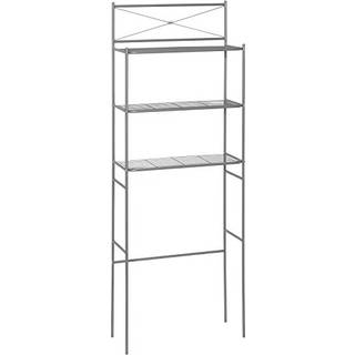 Zenna Home 2523nn over toiletopbevaring 23,25 x 64,7 satin nikkel