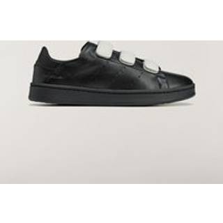 Y-3 Stan Smith Hook-and-loop-lukning - Black / Black / Orbit Grey - 39 1/3