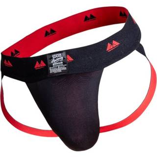 MM Sports The Original Jockstrap Reversible Black-Red L