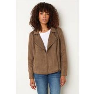 M & Co M & Co Suede Biker Jakke