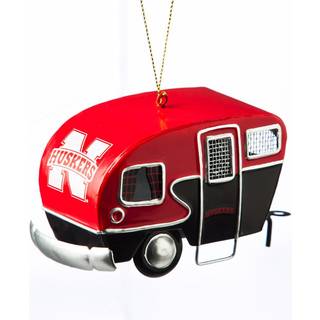 Evergreen NCAA Nebraska Cornhuskers Ornament Camper Design Team Farve en st?rrelse