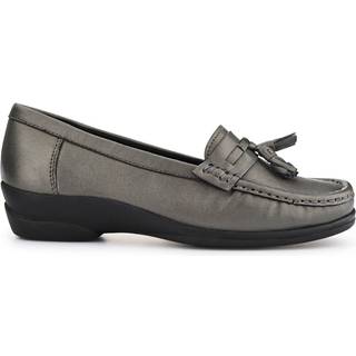 Pavers Pavers Natural Leather Slip-Ons Loafers