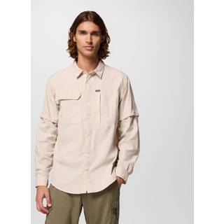 Columbia Skien Valley L/S Shirt Skjorte Herrer størrelse L farve hvid/beige