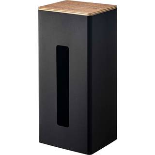 Lodret dobbeltsidet v?vsboksholder med justerbart divider- metalpapir eller taske dispenser med tr?g?ge