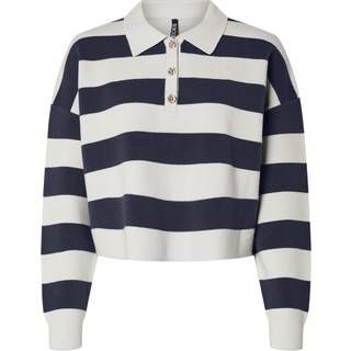 Strikket Poloshirt