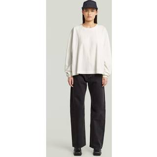 A Line Oversized T-Shirt - White - Women
