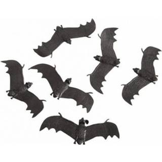 Schwarze Fledermäuse im Netz 6 St. 13cm