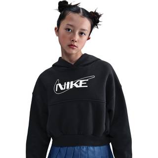 Nike Club Fleece Oversized Hoodie Str. XL Sort