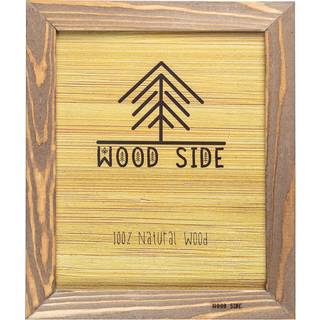 Rustik træbillede rammer 18x24-100% Naturlig solid øko -nødstrømsplakatfoto til vægmontering - Valnød