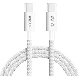 Tech-Protect UltraBoost Classic Type-C-kabel - PD60W/3A, 2 m - hvid