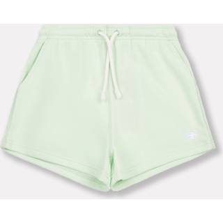 New Balance New Balance Green Small Girls Logo Shorts
