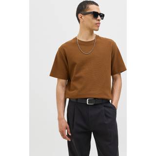 Ensfarvet T-shirt