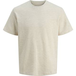Ensfarvet T-shirt