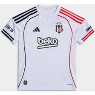 Beşiktaş JK 25/26 Kids hjemmebanetrøje - White - 152