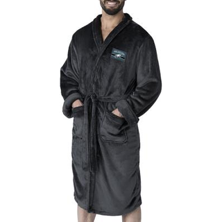 Northwest NFL Philadelphia Eagles Silk Touch Bath Robe Large/X-Large Rollout Black