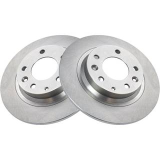 TRQ bageste bremseotorer Sæt solid kompatibel med 2006-2012 Ford Fusion 2007-2012 Lincoln MKZ 2006 Zephyr 2003-2013 Mazda 6 2006-2015 MX-5 Miata