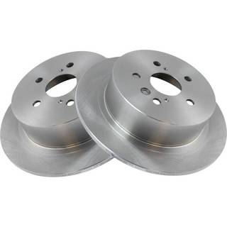 TRQ bageste bremseotorer sæt solid kompatible med 2008-2013 Toyota Highlander