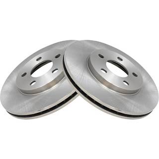 TRQ Front Brake Rotors Set Vent Compatible med 2000-2005 Dodge Neon 2000-2001 Plymouth