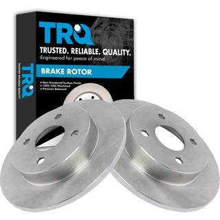 TRQ bageste bremseotorer Sæt solid kompatibelt med 1991-1992 Saturn SC 1993-1998 SC1 SC2 1991-1998 SL SL1 SL2 SW1 SW2