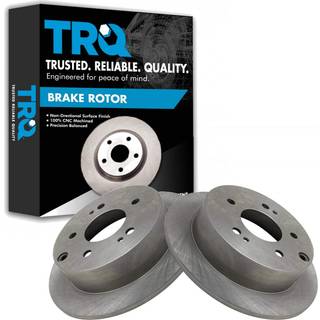 TRQ bagbremseotorer sæt solid kompatible med 2006-2012 Mitsubishi Eclipse 2004-2012 Galant