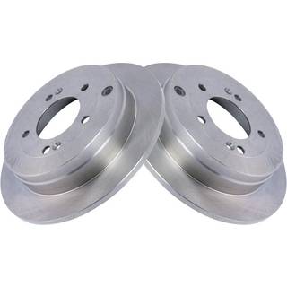 TRQ bageste bremseotorer sæt solid kompatibel med 2006-2010 Hyundai Azera 2007-2009 Kia Amanti