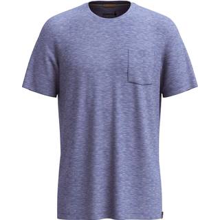Smartwool Merino Hemp Blend S/S Pocket Tee Merino-shirt Herrer størrelse XL farve lilla