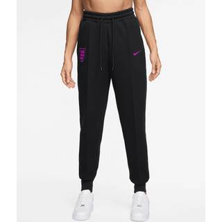 England Tech Nike Football-joggers i fleece med mellemhøj talje til kvinder - sort - M (EU 40-42)