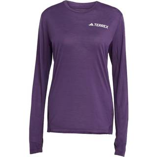 adidas Terrex XPR Running Shirt Women - Violet, Size S - violet