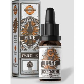 Raw Organics Pure CBD olie 10% / 1000mg - 10 ml