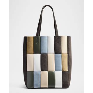 Khaite Zoe Large patchwork leather tote bag - multicoloured - One Size