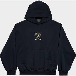 Balenciaga x Automobili Lamborghini cotton hoodie - black - EU 48