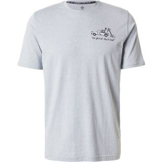 Under Armour Body Shop Men's Short Sleeve Mod Gray Light Heather / White XL