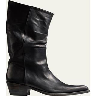 Khaite Clive 25 leather boots - black - EU 41