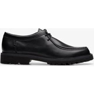 Clarks Clarks Black Leather Berwick Seam Shoes