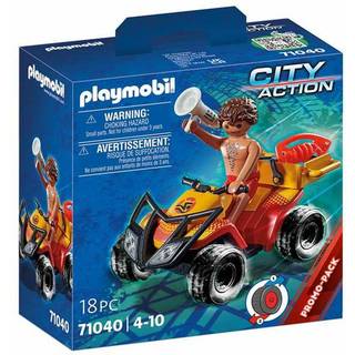 Playmobil 71040 City Action Livredder-ATV Byggesæt