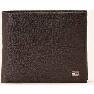 Enamel Flag Leather Bifold Wallet