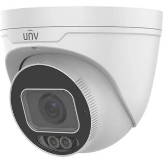 Uniview 8MP smart-turret IR mic/spk/lys/strobe