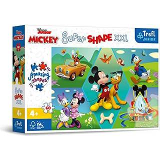 Trefl Junior Mickey Mouse XXL Puslespil 60 Brikker
