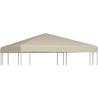 Baldakin Til Havepavillon 310 G/M² - Beige / 3 x 3 m